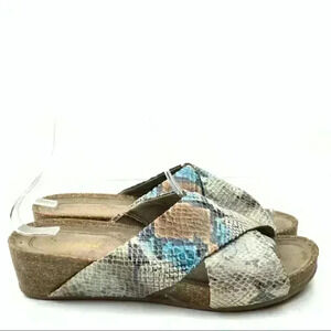 Natural soul sandals size 7.5 37.5 Kyra Flatforms